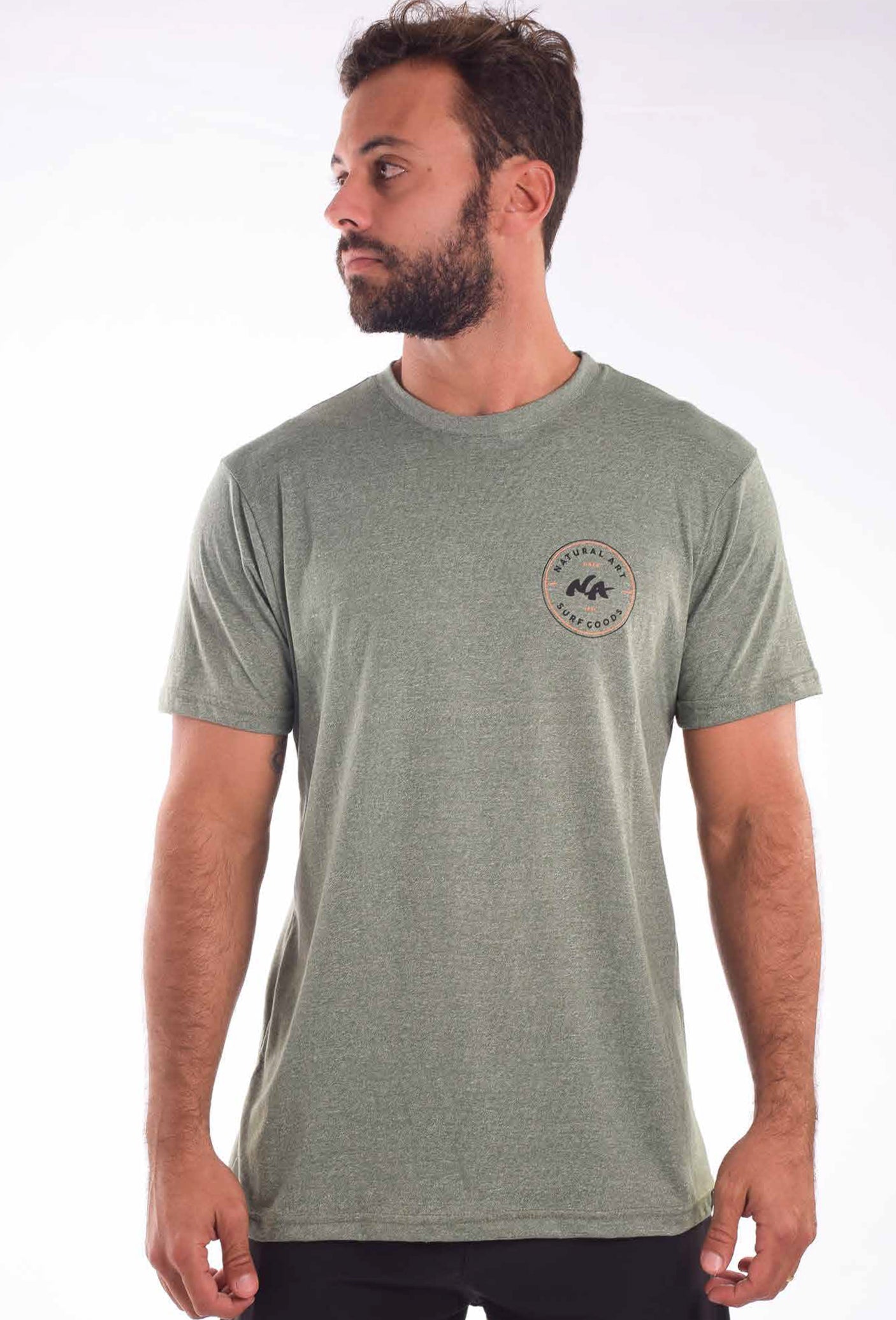 Natural Art T-shirt Round Logo