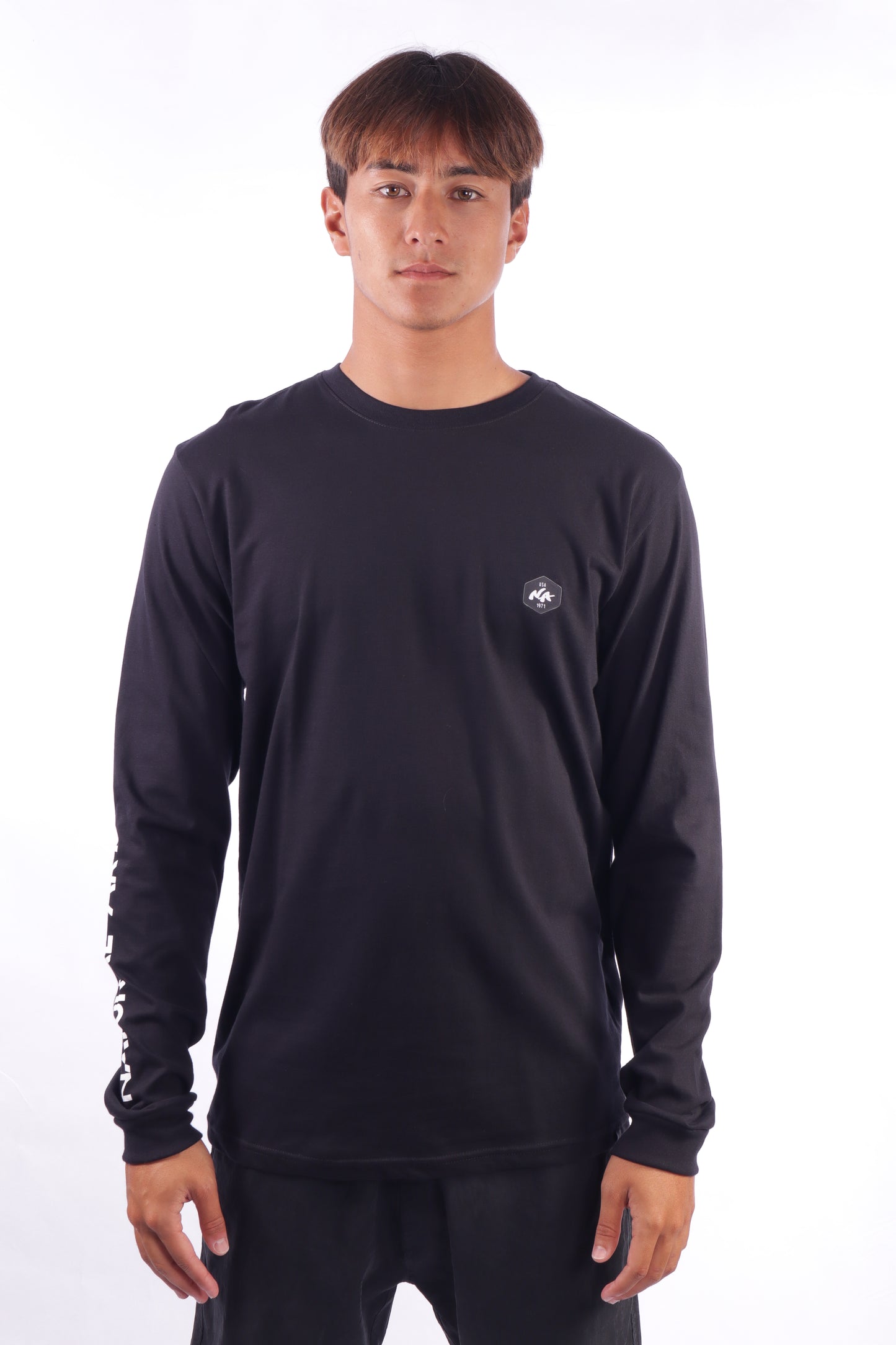 Natural Art Long Sleeve T-shirt Stencil