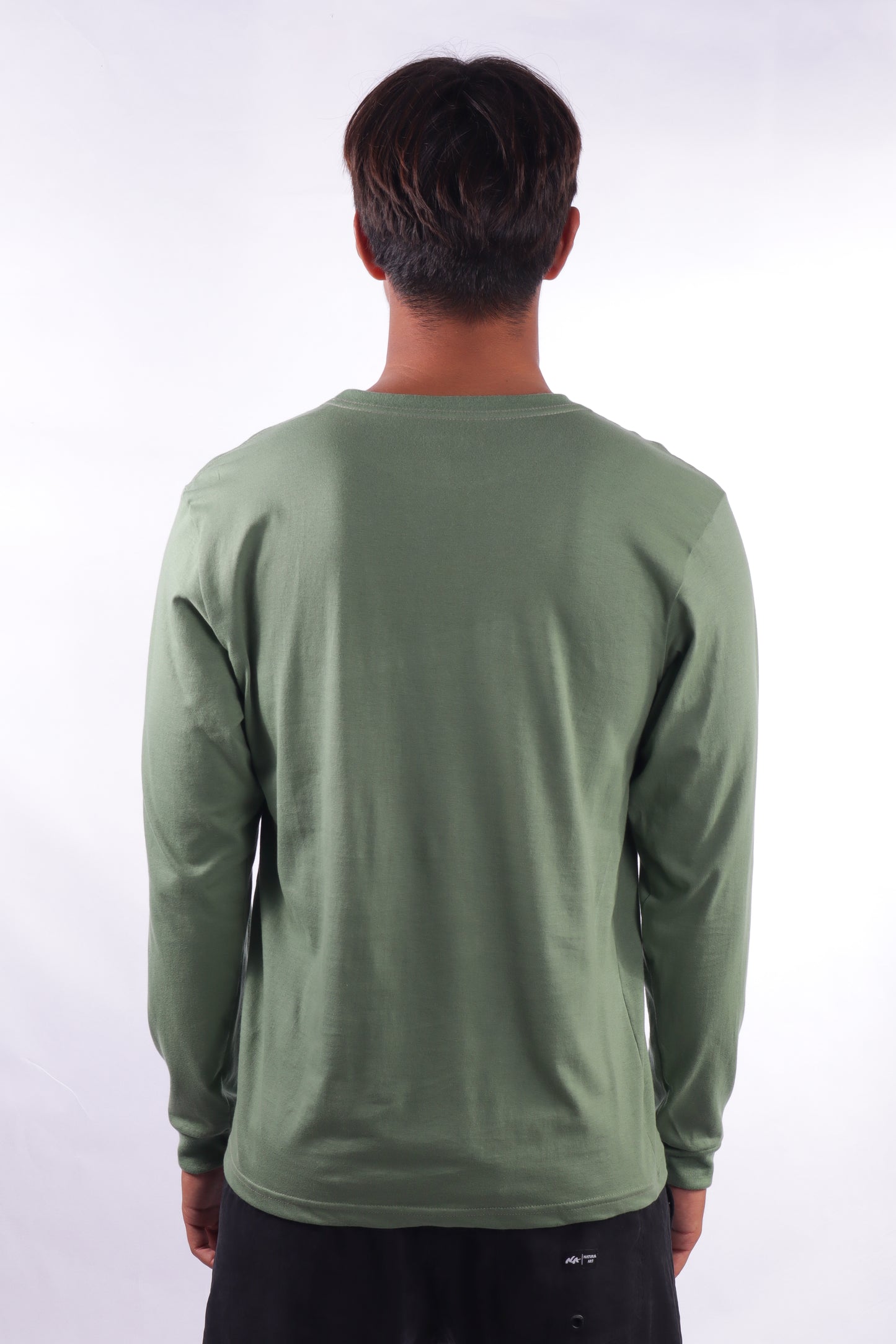 Natural Art Long Sleeve T-shirt Stencil