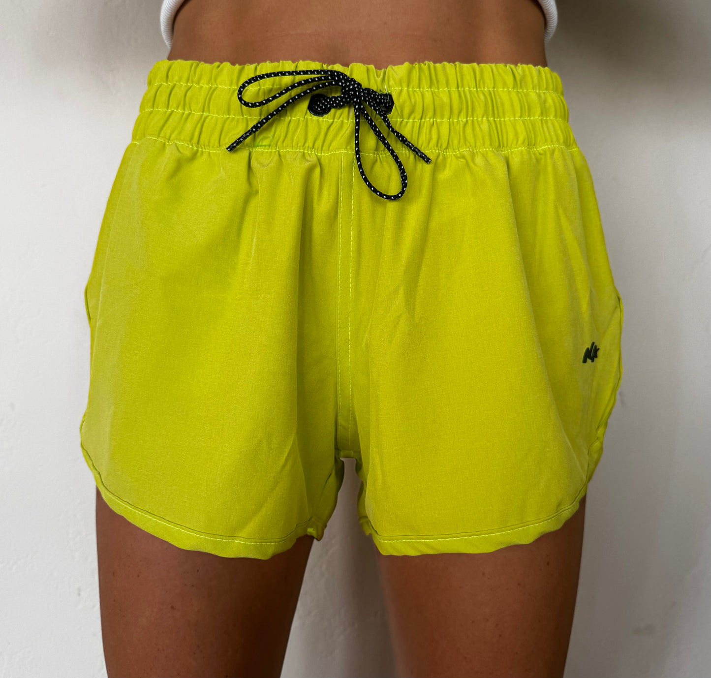 Woman Surfer's Elastic Waist Shorts