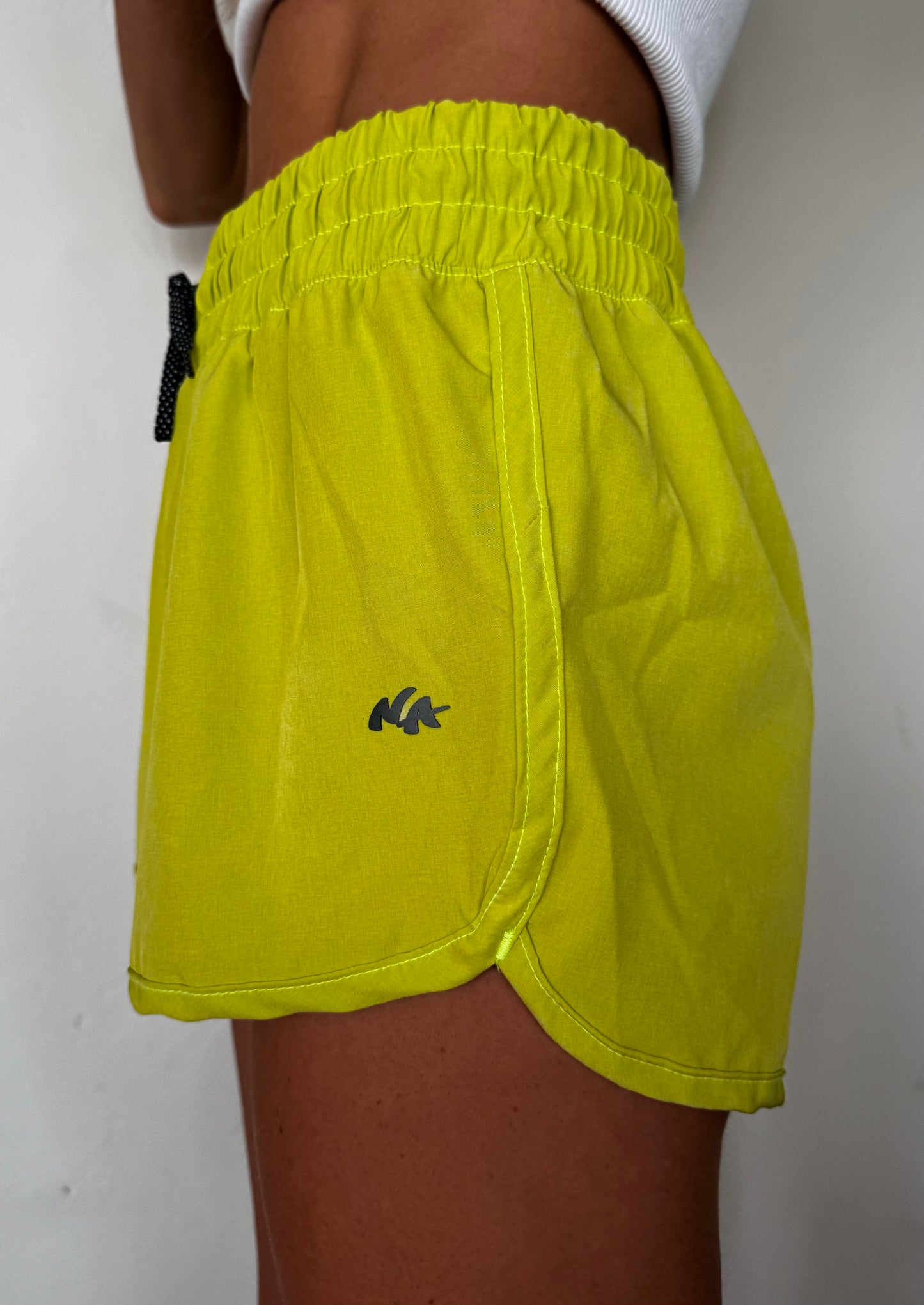 Woman Surfer's Elastic Waist Shorts