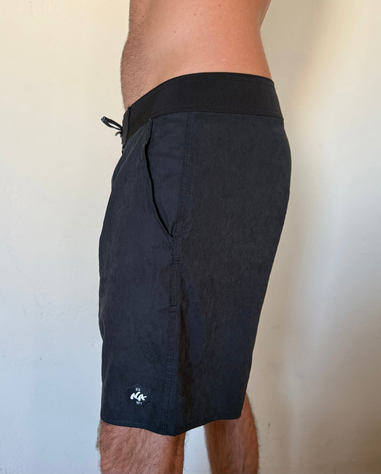 Natural Art Board Shorts Retro Classic 19"